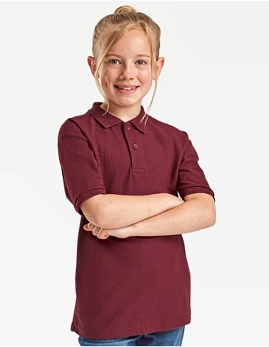 F-63-417-0--Kids 65/35 Polo